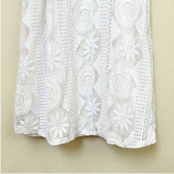 Show Me Your MuMu Embroidered Crochet Resort Dress - Picture 6 of 11